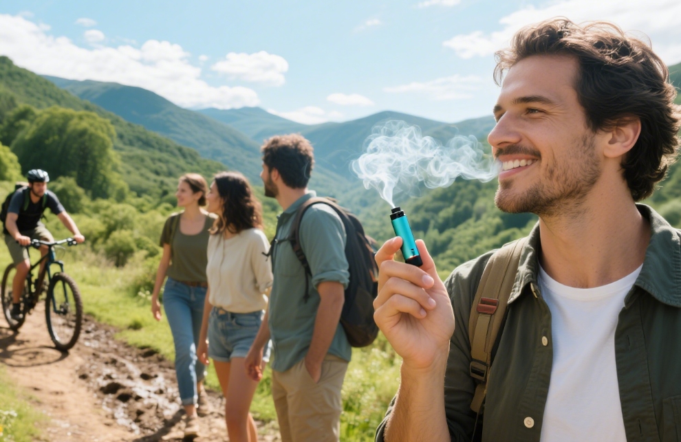 O Cigarro Eletr&ocirc;nico: A Escolha Ideal para Trilhas e Pedaladas