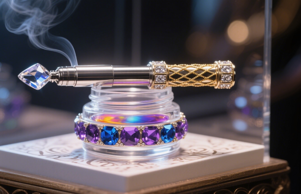 A Moda Brilhante: A Ascensão dos Acessórios de Cristal para Cigarros Eletrônicos
